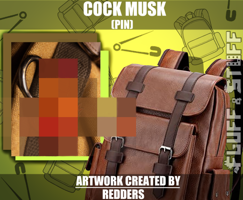 Cock Musk Pin by Redders