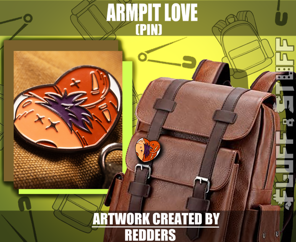 Armpit Love Pin by Redders