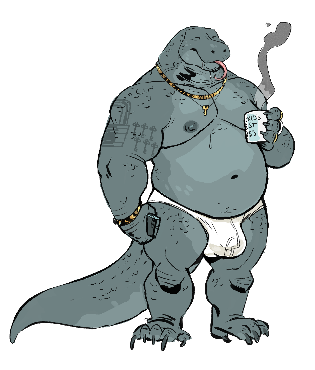 Komodo Boss Wakeup Musk